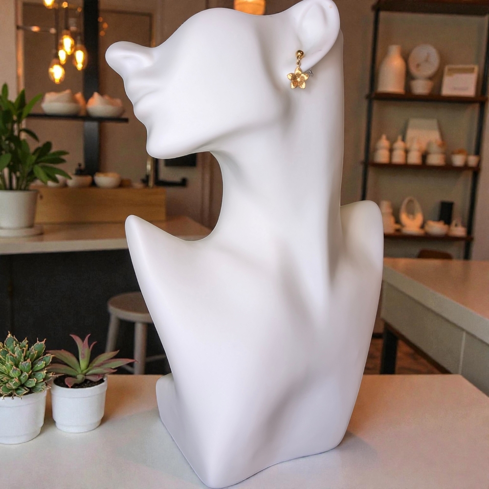 Vintage Avon Gold Vermeil Cherry Blossom Earrings